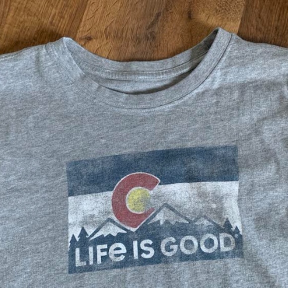 Life is Good Crusher Tee - Picture 5 of 14